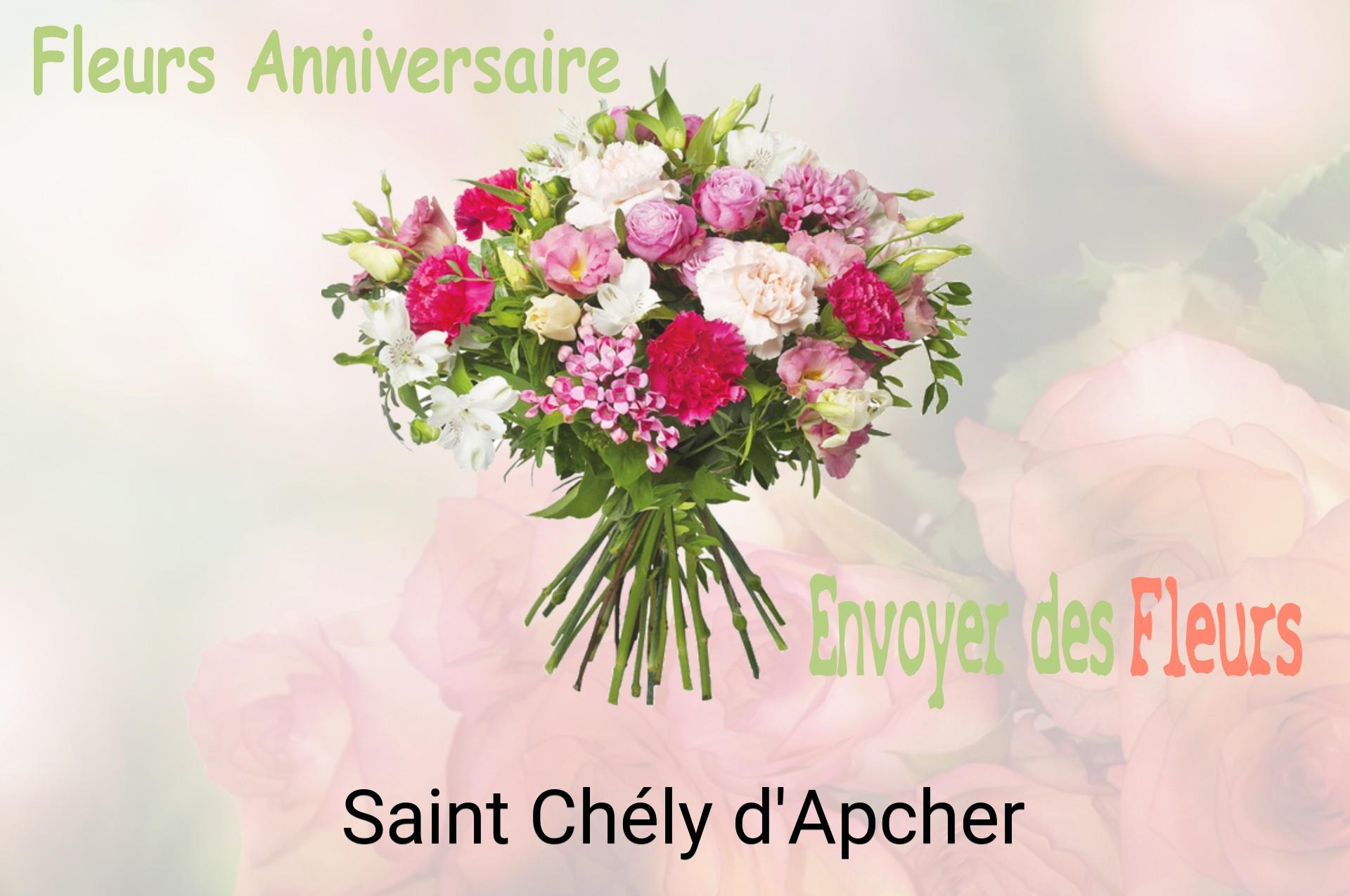 Bouquet de fleurs d’anniversaire livré à Saint-Chély-d'Apcher